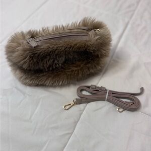 Remi Reid Faux Fur Crossbody Bag